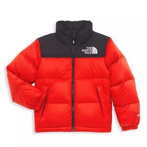 The North Face Youth Boy’s 1996 Retro 700 Down Fill Red Puffer Jacket Size XL